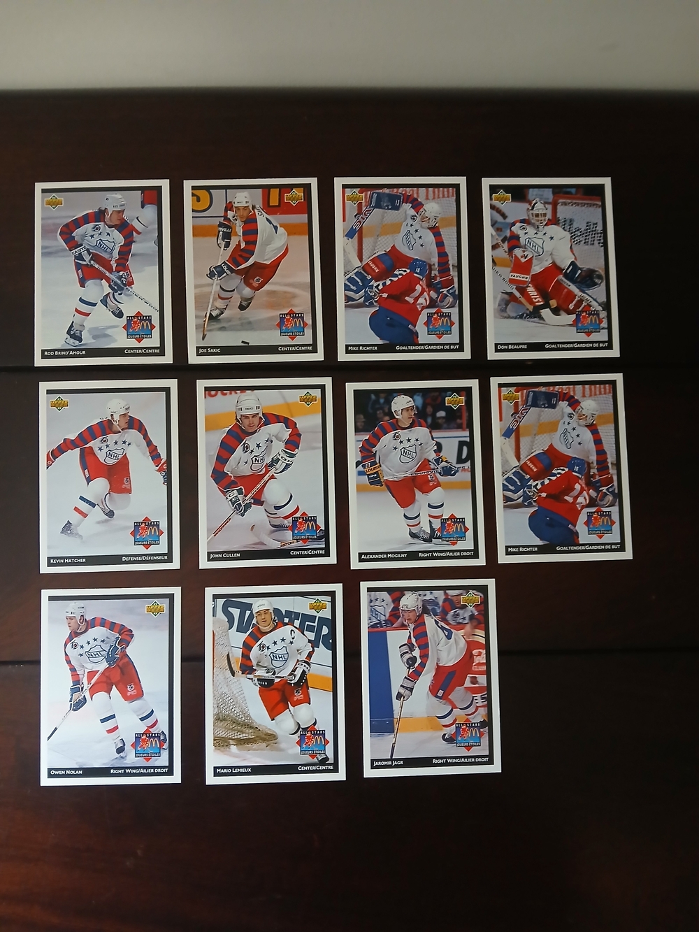 1992 Upperdeck Mcdonalds Vintage Upper Deck Hockey Card Lot